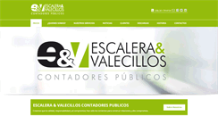 Desktop Screenshot of escalerayvalecillos.com